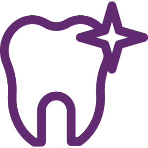 Icono de blanqueamiento dental